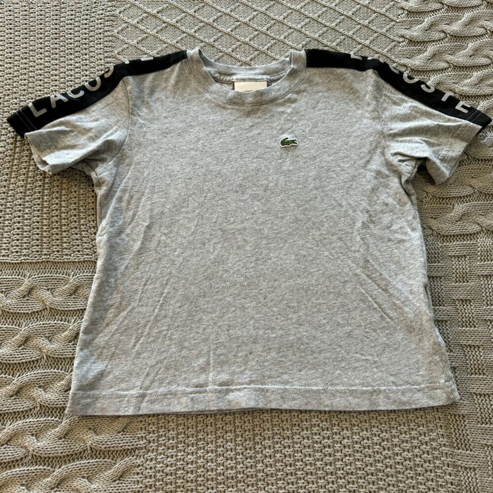 Lacoste Gray Short Sleeved Tee ~ 6